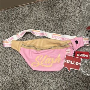 Hotbox Pink and Yellow Fanny Pack